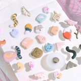 BGM Muni Muni Puffy Planner Sticker Sheet - Animal