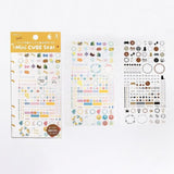 BGM Planner Sticker Sheet - Flower & Coffee Day