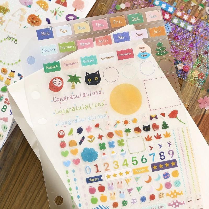 BGM Planner Sticker Sheet - Anniversary