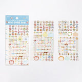 BGM Planner Sticker Sheet - Animal Palette