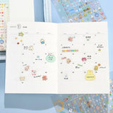 BGM Planner Sticker Sheet - Animal Palette