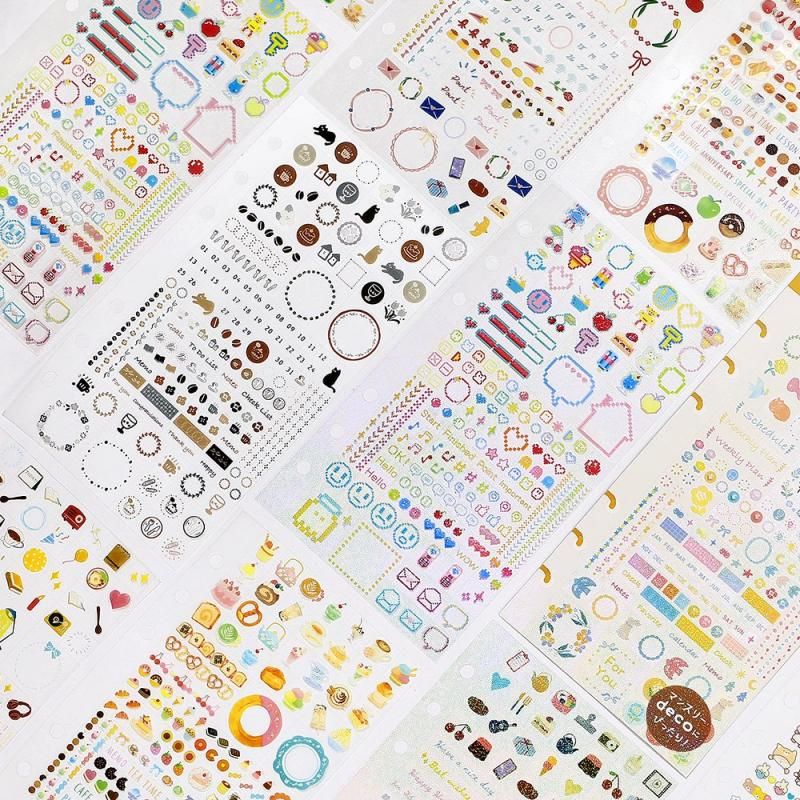 BGM Planner Sticker Sheet - Pixel Painting