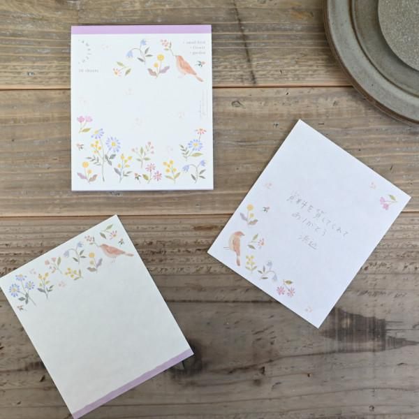 NB Awairo Memo Pad - Flowers Swaying