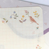 NB Awairo Letter Set - Flowers Swaying