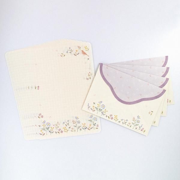 NB Awairo Letter Set - Flowers Swaying