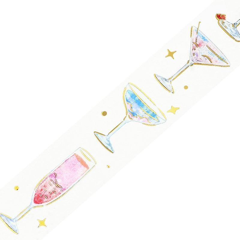 BGM Washi Tape - Classic Life - Sky Cocktail