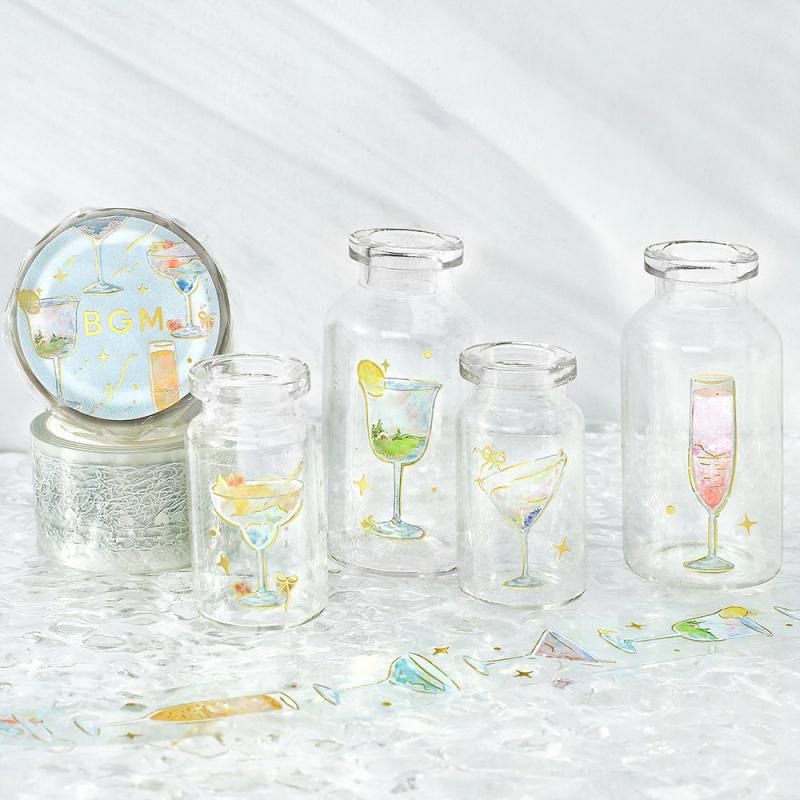 BGM Washi Tape - Classic Life - Sky Cocktail