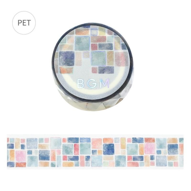 BGM Washi Tape - Classic Life - Tile Pattern