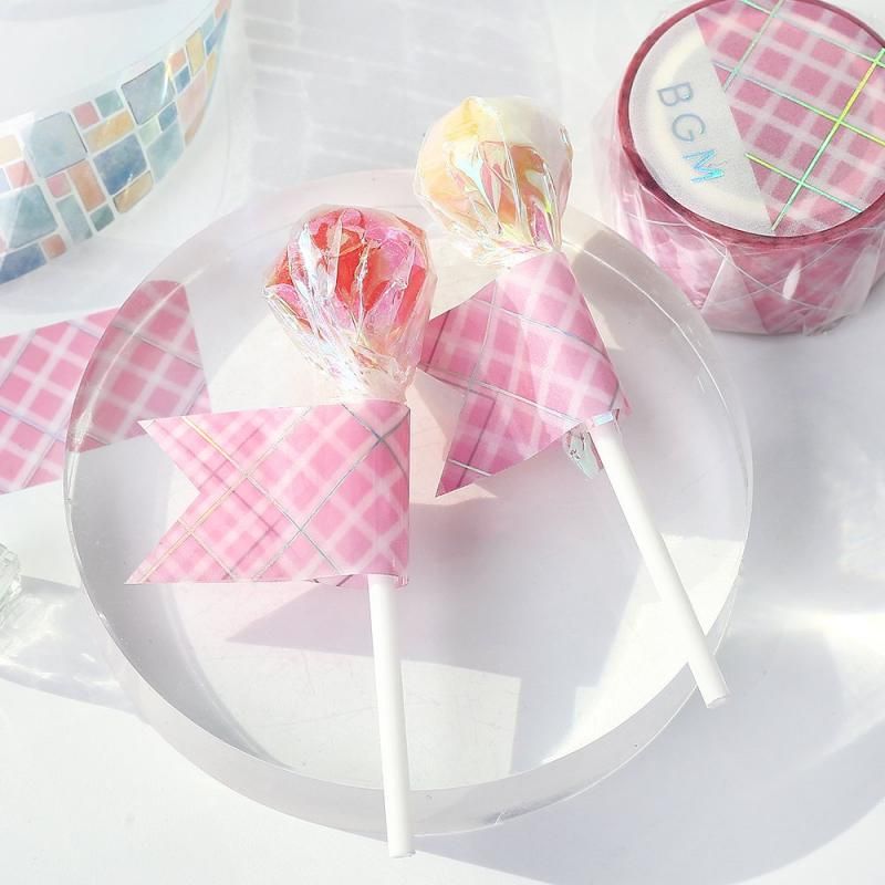 BGM Washi Tape - Classic Life - Pink Lattice