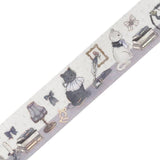 BGM Washi Tape - Fairy Tale Party - Silver Grey