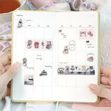 BGM Washi Tape - Fairy Tale Party - Silver Grey