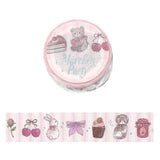 BGM Washi Tape - Fairy Tale Party - Strawberry