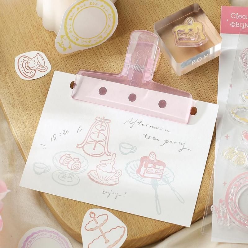 BGM Clear Stamp - Afternoon Tea Party