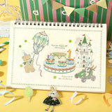 BGM Planner Sticker Flakes - Maiden's Amusement Park - Phantom