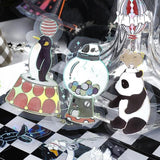 BGM Planner Sticker Flakes - Maiden's Amusement Park - Shadow