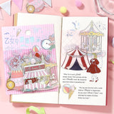 BGM Planner Sticker Flakes - Maiden's Amusement Park - Dream