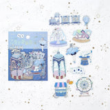 BGM Planner Sticker Flakes - Maiden's Amusement Park - Raku