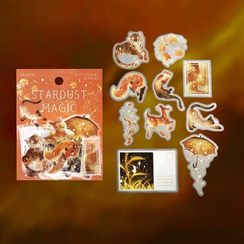 BGM Planner Sticker Flakes - Stardust Magic - Saturn