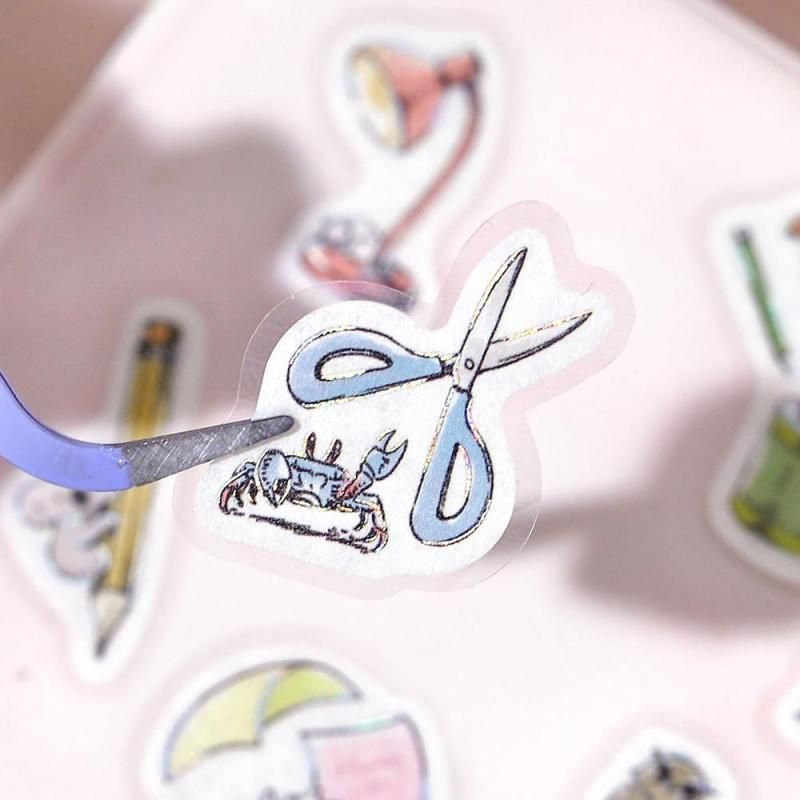 BGM Planner Sticker Flakes - Mini Mini Animals - Stationery