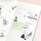BGM Planner Sticker Flakes - Mini Mini Animals - Stationery