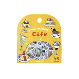 BGM Planner Sticker Flakes - Mini Mini Animals - Cafe