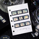 BGM Washi Tape - Life - Sleeping Train Among the Stars