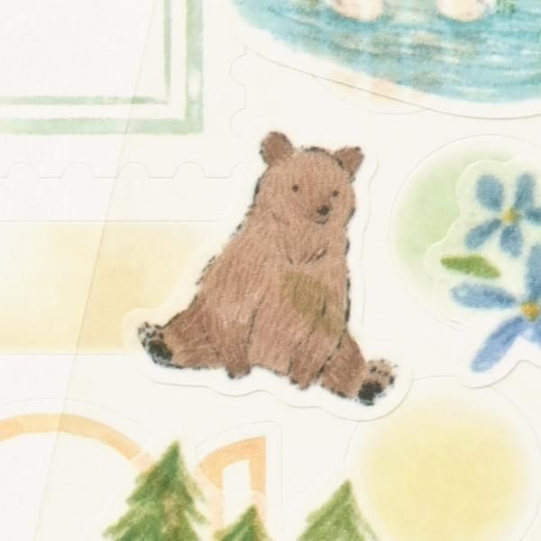 NB Large Stickers - Deco Time - Forest Animals