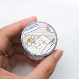 Hyogensha Cozyca Sayuri Fujimaki Foil-Stamped Washi Tape - Tsukue no Ue de