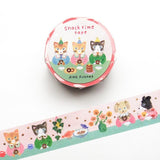 Hyogensha Cozyca Aiko Fukawa Washi Tape - Snack Time