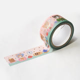Hyogensha Cozyca Aiko Fukawa Washi Tape - Snack Time