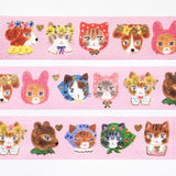 Hyogensha Cozyca Aiko Fukawa Washi Tape - Niko Niko