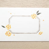 Hyogensha Cozyca Seasonal News Letter Set - Osmanthus