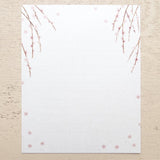 Hyogensha Cozyca Seasonal News Letter Set - Weeping Plum Blossom
