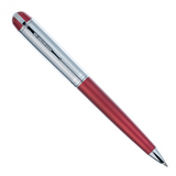 Wahl Eversharp Skyline Ballpoint Pen - Red w/Silver Trim