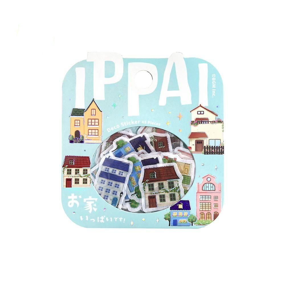 BGM Planner Sticker Flakes - Lots of Houses