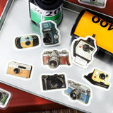BGM Planner Sticker Flakes - Lots of Cameras