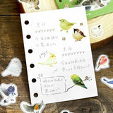 BGM Planner Sticker Flakes - Lots of Birds