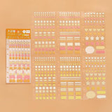 BGM Daily Palette Sticker Sheets - Citrus