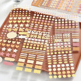 BGM Daily Palette Sticker Sheets - Citrus
