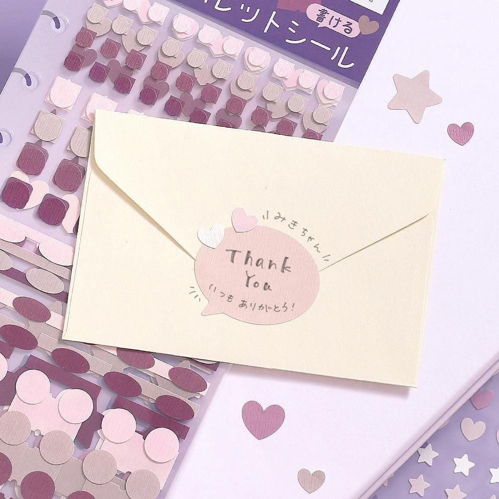 BGM Daily Palette Sticker Sheets - Lilac