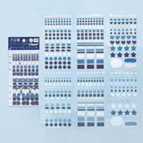 BGM Daily Palette Sticker Sheets - Ocean
