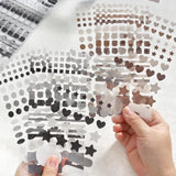 BGM Daily Palette Sticker Sheets - Dark