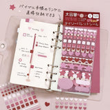 BGM Daily Palette Sticker Sheets - Raspberry
