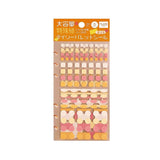 BGM Daily Palette Sticker Sheets - Citrus