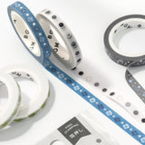 BGM Washi Tape - Night-blooming Flower