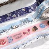 BGM Washi Tape - Snow Lake Cabin (Limited Edition)