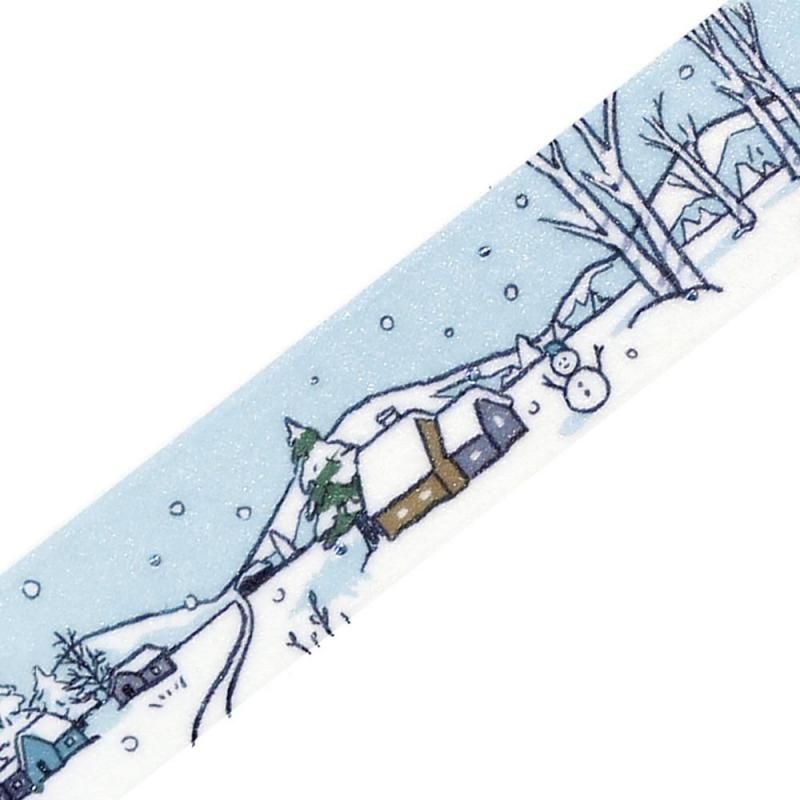 BGM Washi Tape - Snow Lake Cabin (Limited Edition)