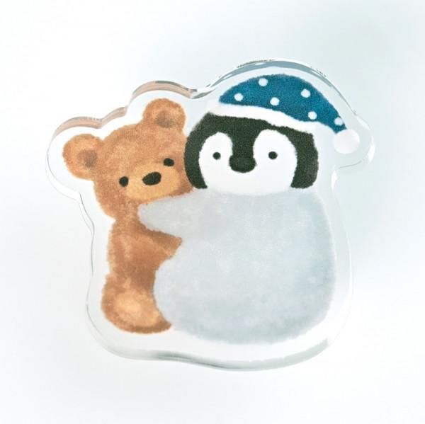 NB Mattari Animals 2-Way Clip - Penguin