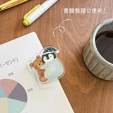 NB Mattari Animals 2-Way Clip - Penguin