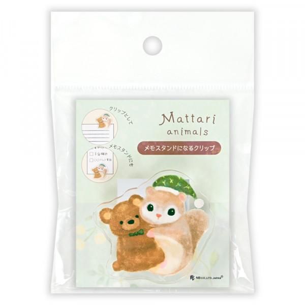 NB Mattari Animals 2-Way Clip - Flying Squirrel